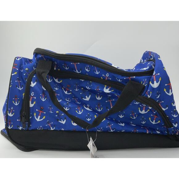 Disney Cruise Line DCL Anchor Medium Duffle Bag Mickey Donald Minnie Goofy - Picture 1 of 15